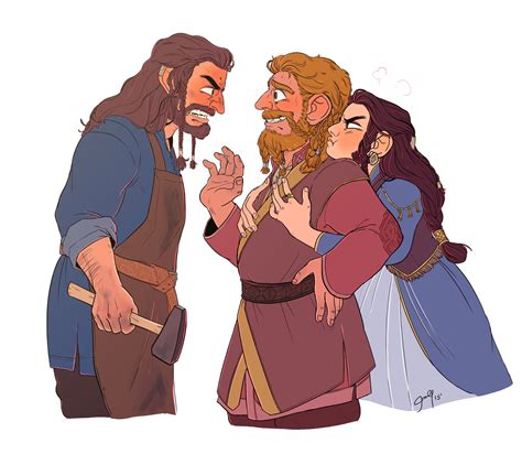 Thorin Meeting Vilhili For The First Time Papermachette The Hobbit