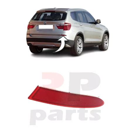 Pour Bmw X F Nouveau Pare Chocs Arri Re R Flecteur C T Rouge