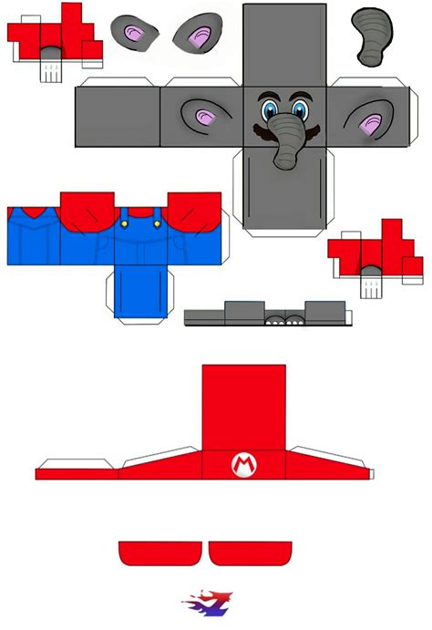 Mario Elefante Cubecraft By Sonicsant On Deviantart