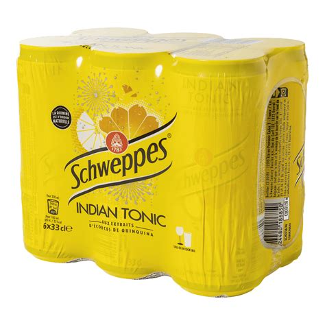 Schweppes Indian Tonic Pcs Bon March Chez Aldi