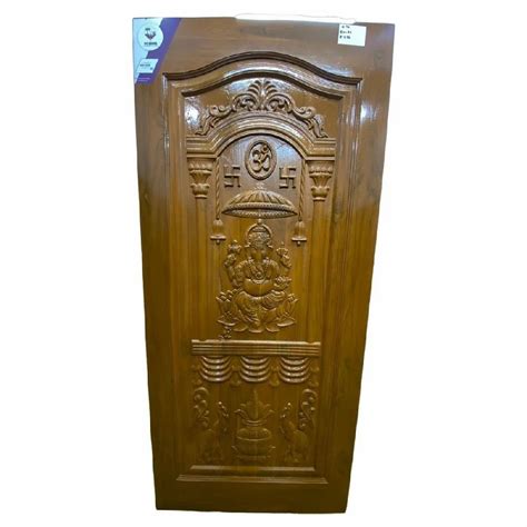 Interior 35mm Teak Wood Carved Door For Home At Rs 7000 Piece In