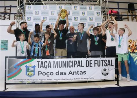 Poço das Antas conhece os campeões do municipal de futsal Grupo A Hora