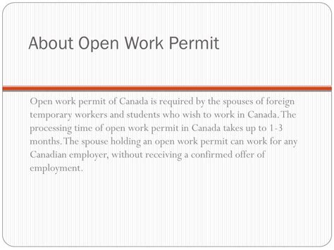 canada open work permit august 2025 13