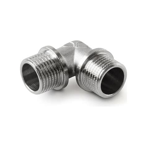 Латунный угольник PRO AQUA НР резьбовой 1/2 x 1/2 02-M15-M15x ...