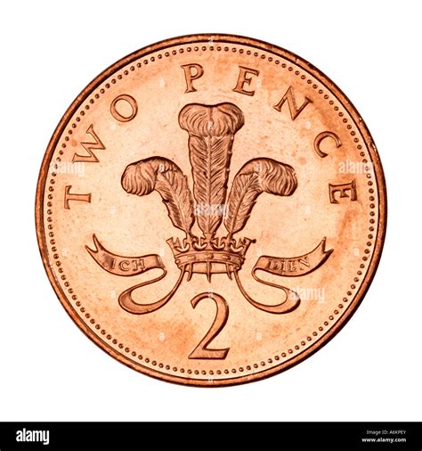 two pence coin Stock Photo - Alamy