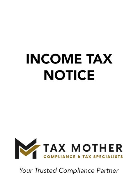 Income Tax Notice Tax Mother