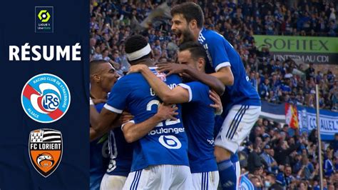 RC STRASBOURG ALSACE FC LORIENT 4 0 Résumé RCSA FCL