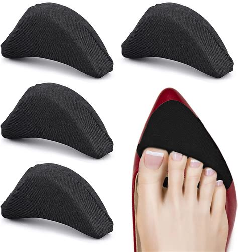 WLLHYF 2 Pairs Soft Sponge Adjustable Shoe Filler， Big Toe Plug Foot