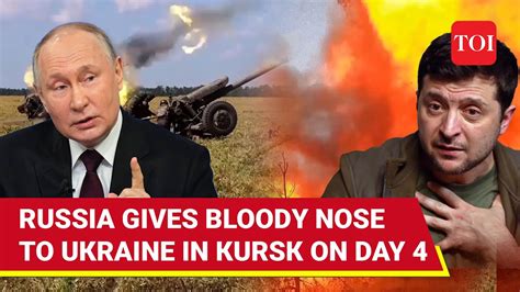 Russia Wipes Out 1 000 Ukrainian Troops In Kursk Blows Up 100