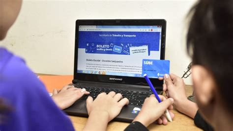 Se registraron más de 50 400 inscriptos para acceder al Boleto Escolar