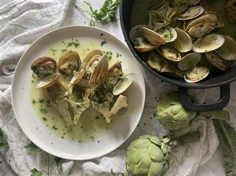 Alcachofas con almejas Sagastume Pescadería Marisquería online