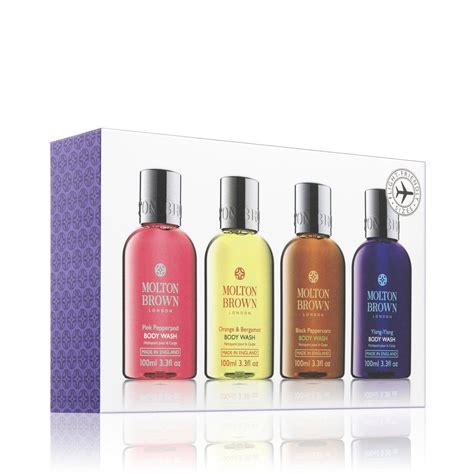 Molton Brown® 4 Piece Travel Size Body Wash Set Shop Online