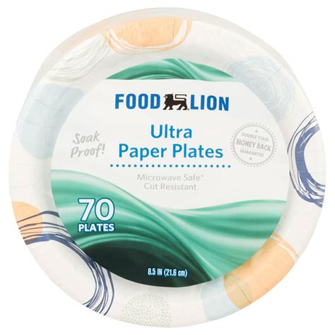 Save On Food Lion Ultra Paper Plates Inch Order Online Delivery