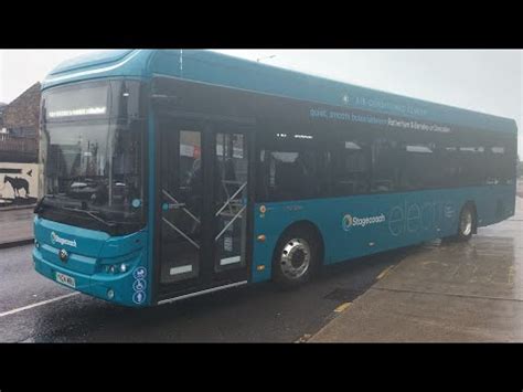 Brand New Electric Thrash Stagecoach Yorkshire Yutong E12 Route 22x