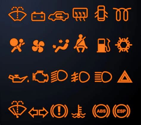 Chrysler 300 Dashboard Light Symbols