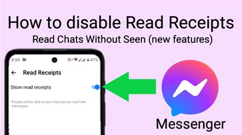 How To Disable Read Receipts On Messenger Youtube