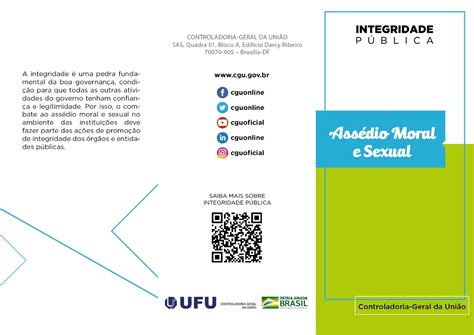 Nova Etapa Da Campanha Integridadesomostodosn S Orienta Sobre Os Ass Dios Moral E Sexual