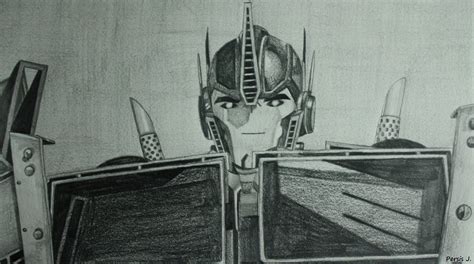 Optimus Prime Sketch by PDJ004 on DeviantArt