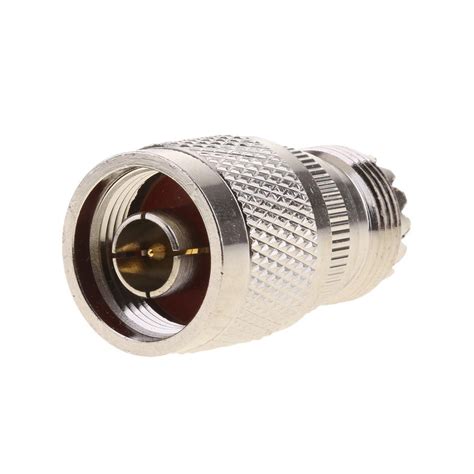 Adaptador Coaxial rf Coaxial N Macho Para Conector uhf Fêmea SO 239