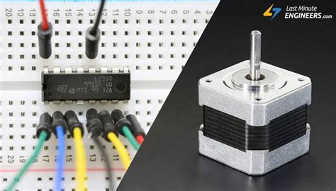 Control Unipolar Bipolar Steppers With L D Motor Driver Ic Arduino