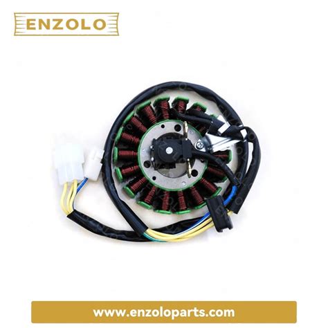 Enzolo Motorcycle Parts Poles Magneto Stator Coil For Suzuki Gn