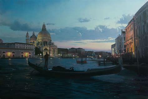 Basilica Di Santa Maria Della Salute – Sorin's realistic oil paintings