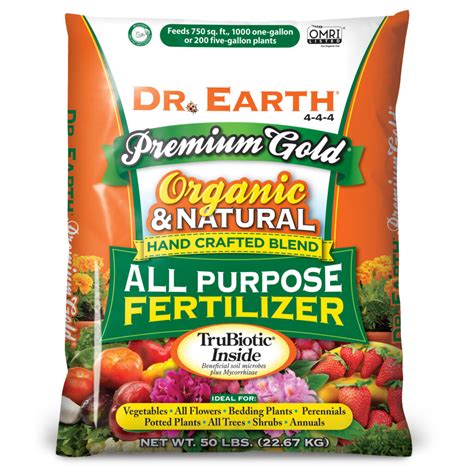 Premium Gold All Purpose Fertilizer Dr Earth