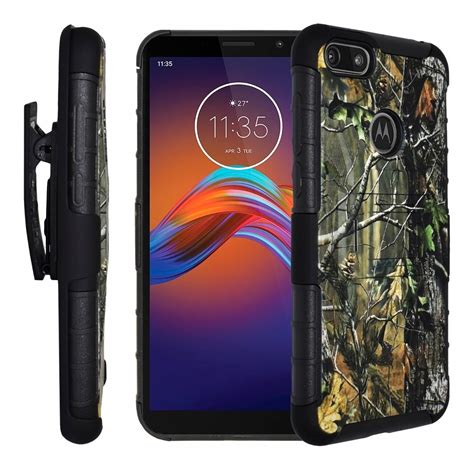 Funda Uso Rudo Camuflage 3 En 1 Motorola Moto E6 Play Xt2029 MOSSMOBILE