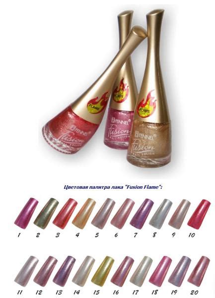 Лак для ногтей Fennel Fusion FLAME "Жидкое зеркало" | отзывы