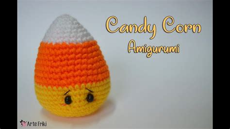 Candy Corn 🎃 Halloween Amigurumi Tutorial Eng Subs Patrones