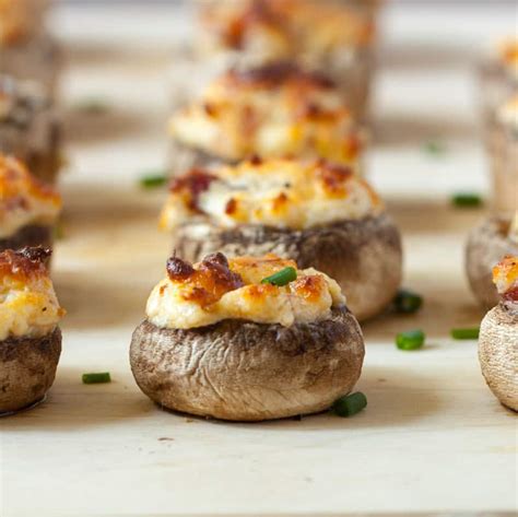 Bacon Stuffed Mushrooms - Basil And Bubbly