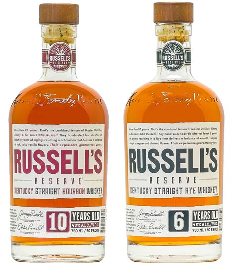 Review Russell S Reserve Bourbon 10 Years Old And Rye 6 Years Old