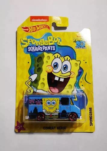 Hot Wheels Bob Esponja 20 Años Combat Médic MercadoLibre