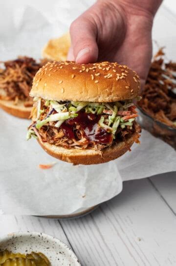 Sweet And Spicy Slow Cooker Pulled Pork House Of Nash Eats