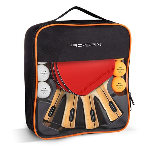 Buy PRO SPIN Table Tennis Set With Premium Table Tennis Bats And Balls