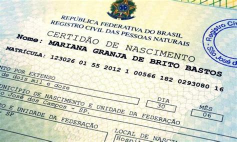 Certidão de nascimento é gratuita Mamãe Cia