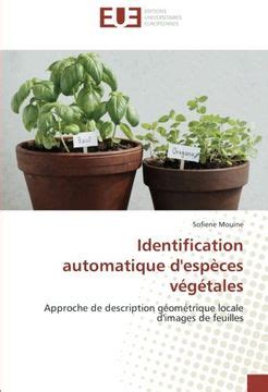 Libro Identification Automatique D Esp Ces V G Tales Approche De