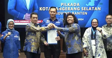 Partai Demokrat Resmi Dukung Riza Patria Dan Marshel Widianto Di