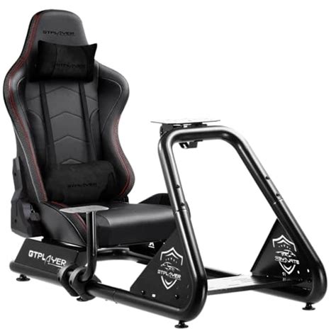 Gtplayer Racing Simulator Cockpit With Gtracing Seat And Bluetooth