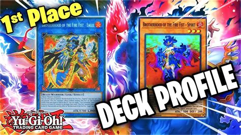 1st Place Yu Gi Oh Fire Fist Deck Profile 2019 Mega Tins Updated