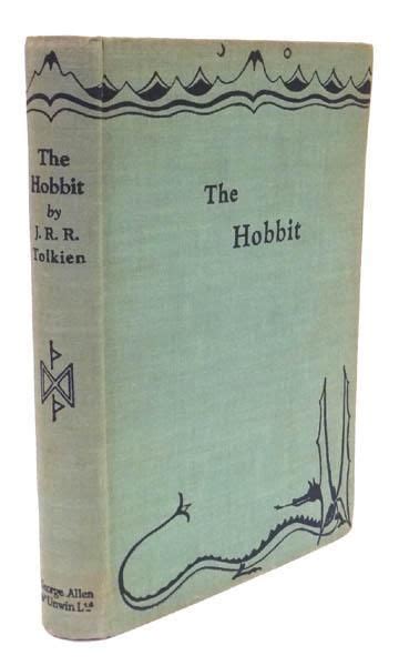 The Hobbit 1st Edition Jrr Tolkien 1937 Rare Books The