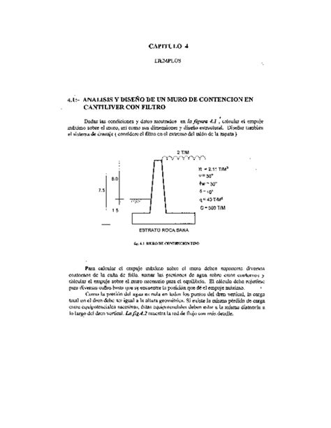 Pdf Ejemplo Calculo De Muro De Contencion Sanchez Edgarcitho