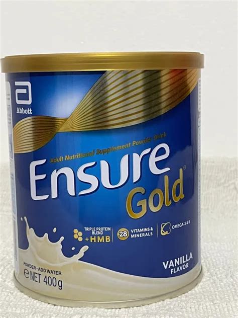 Ensure Gold With HMB 400G Vanilla Flavor Lazada PH