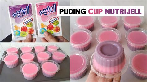 Resep Puding Susu Nutrijell Rasa Kekinian Puding Susu Rasa Anggur