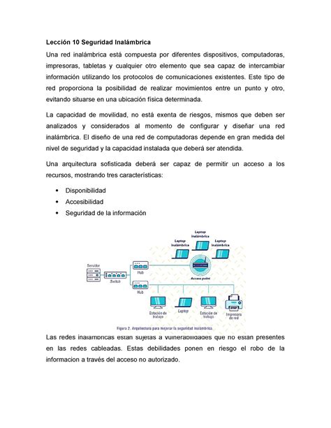 Lecci N Seguridad Inal Mbrica Administraci N De Bases De Datos