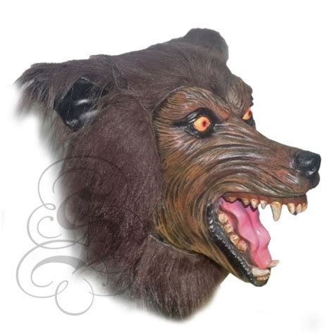 Werewolf Latex Mask ( Grey - Prowler)