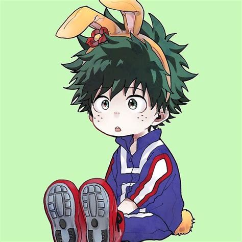 My Hero Academia Izuku Midoriya Chibi Chibi Chibi Characters Anime