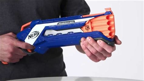 Nerf N Strike Elite Rough Cut 2X4 Official Demo By Hasbro YouTube