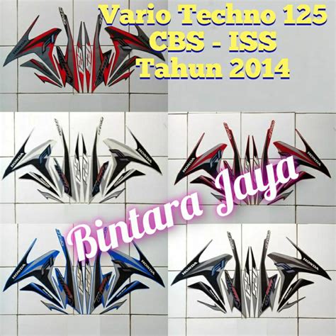 Jual Stiker Lis Striping Honda Vario 125 FI Vario Techno 125 CBS ISS