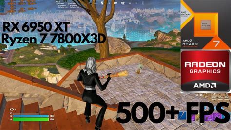 Ryzen 7 7800X3D RX 6950 XT Fortnite Chapter 5 Season 1 Ranked Solos